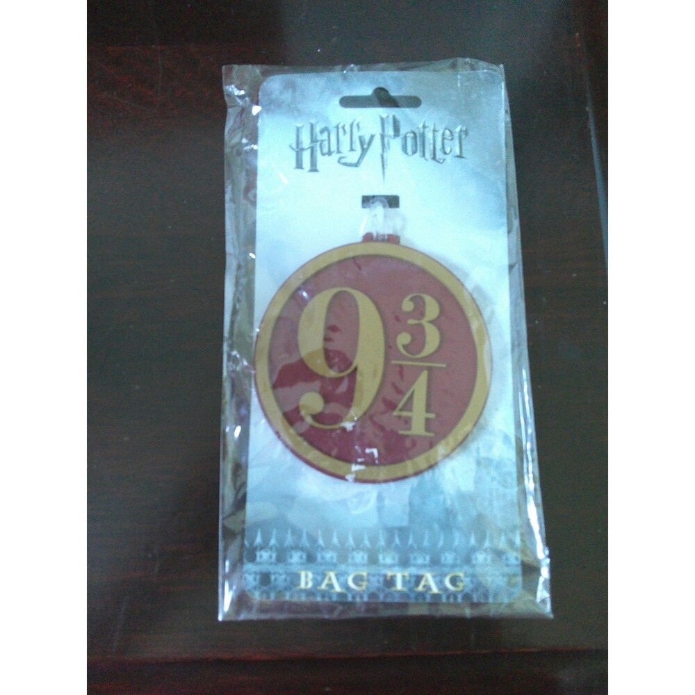 NWT Harry Potter Hogwarts Express Platform 9 3/4 Luggage  Bookbag Backpack tag